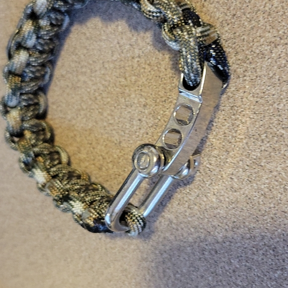 Hand Crafted Accessories Camouflage Paracord Bracelet Us Army Poshmark